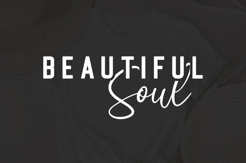 Beautiful Soul SVG, Boho Svg, Positive Svg, Girl Tumbler Png, Good Vibes Svg, Teen Svg, Girl Svg, Yoga Svg Png, Peace Svg, Inspirational Svg SVG Fauz 