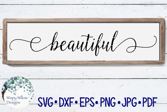 Beautiful SVG Wispy Willow Designs 