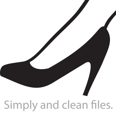 Beautiful woman crossed legs with high heels shoes SVG TribaliumArtSF 