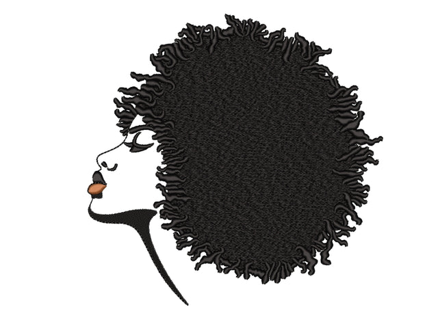 Beautiful Woman Embroidery Design, 4 sizes Embroidery/Applique DESIGNS Nino Nadaraia 