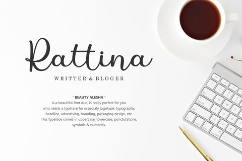 Beauty Alesha Font Holydie Studio 