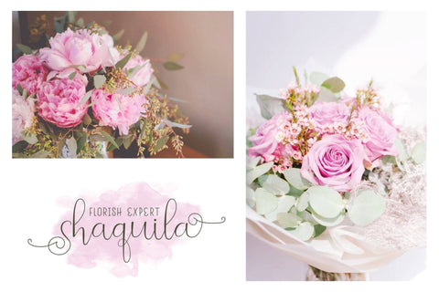 Beauty and Love Font Duo Font PutraCetol Studio 