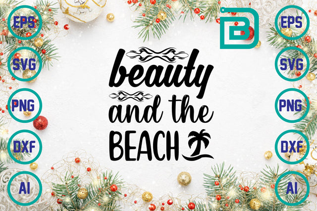 Beauty And The Beach SVG Craftlabsvg24 