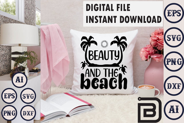 Beauty And The Beach SVG Craftlabsvg24 