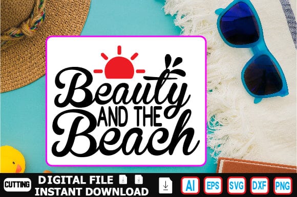 Beauty and the Beach SVG Craftlabsvg24 