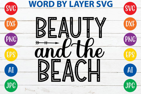 Beauty And The Beach SVG Design SVG Rafiqul20606 