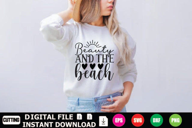 Beauty And The Beach SVG Shahin alam 