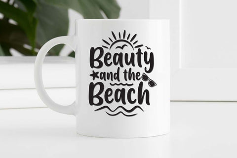 beauty and the beach svg, Sunshine svg, Summer vibes svg, Summer t shirt svg, Vacation Svg, Ocean Svg Svg, Beach Svg, Beach t shirt svg, Summer mug svg, Beach time svg, Summer Cut Files, Hello summer svg, Lake time SVG Isabella Machell 