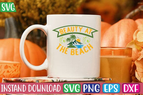 Beauty at the Beach SVG Cut File SVG Studio Innate 