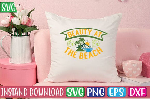 Beauty at the Beach SVG Cut File SVG Studio Innate 