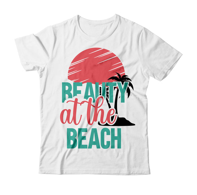 beauty At the beach SVG Design , Summer SVG Quotes SVG BlackCatsMedia 