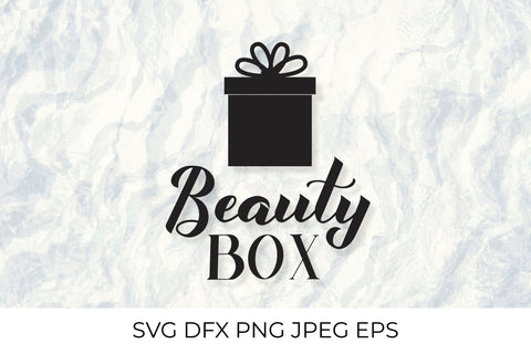 Beauty Box calligraphy hand lettering SVG LaBelezoka 