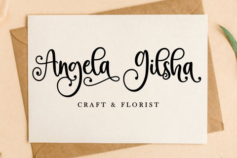 Beauty Christmas Font Mozarella 