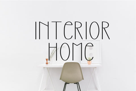 Beauty Flower Font Chamsae Studio 