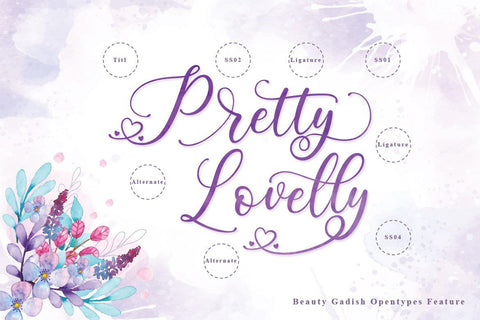 Beauty Gadish | Lovely Script Font studioalmeera 