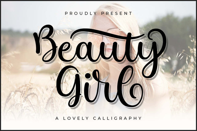 Beauty Girl Font love script 
