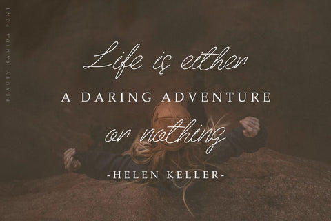 Beauty Hamida Font Zeenesia Std 