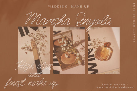 Beauty Hamida Font Zeenesia Std 