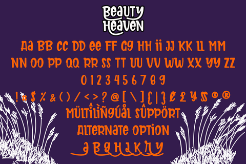 Beauty Heaven Font Supersemar Letter 