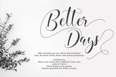 Beauty Home Font Studio Natural Ink 
