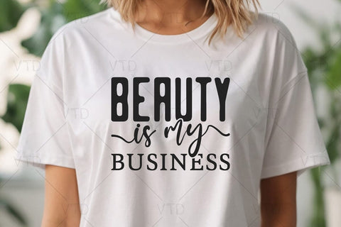 Beauty Is My Business Svg Png Files, Cosmetology kit svg, Cosmetologist svg, Makeup artist svg, Beauty Quotes Svg Cut File SVG DesignDestine 