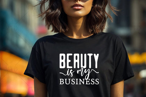 Beauty Is My Business Svg Png Files, Cosmetology kit svg, Cosmetologist svg, Makeup artist svg, Beauty Quotes Svg Cut File SVG DesignDestine 