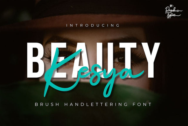 Beauty Kesya Font twinletter 