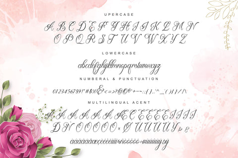 Beauty lova Font toni_std 