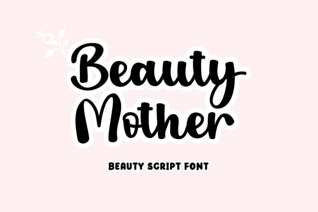Beauty Mother Font Afandi Studio 