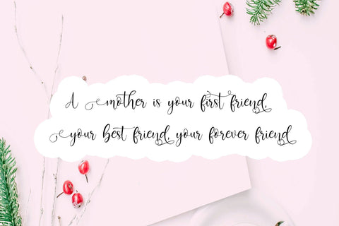 Beauty Mothers Font Jun Creative 