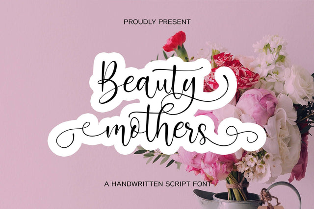 Beauty Mothers Font Jun Creative 