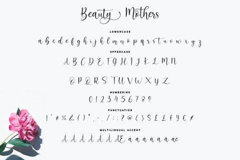 Beauty Mothers Font Jun Creative 