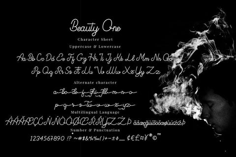 Beauty One Font Attype studio 