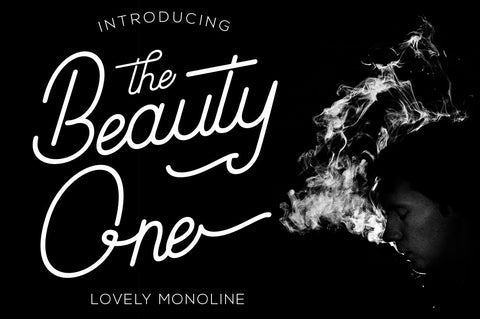 Beauty One Font Attype studio 