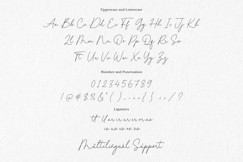 Beauty Paradise - Script font Font Timur type 