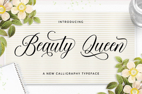 Beauty Queen Font AngelStudio 