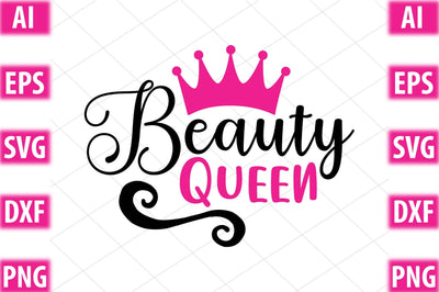 Beauty Queen SVG SVGista 