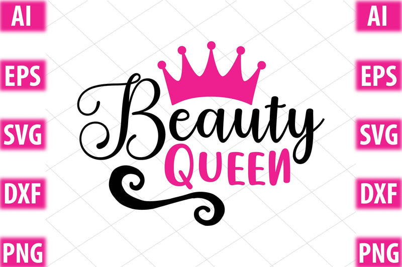 Beauty Queen SVG SVGista 