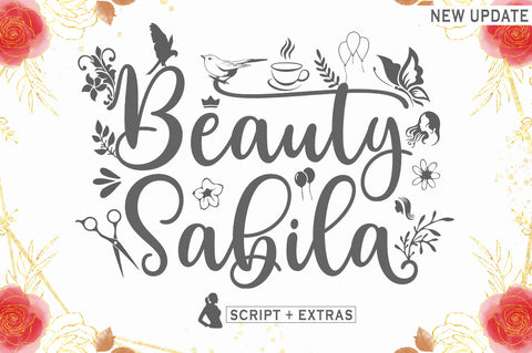 Beauty Sabila Font Rastype 