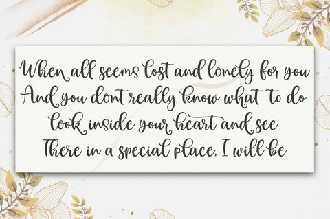 Beauty Sabila Font Script Font Rastype 
