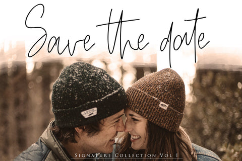 Beauty Signature - Handwritten Font Font Dm Letter Studio 