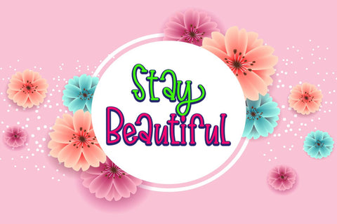 Beauty Sunset Font Supersemar Letter 