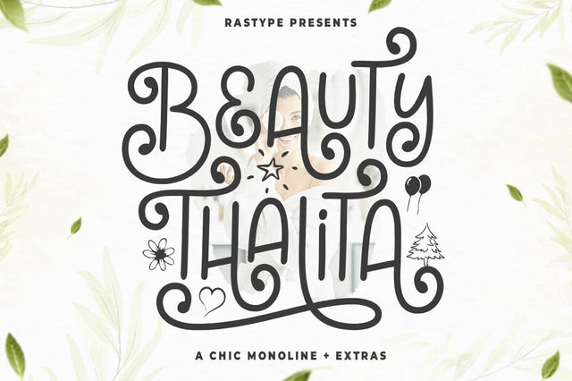Beauty Thalita Font Rastype 