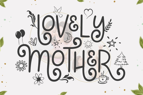 Beauty Thalita | Monoline and Extras Font Rastype 