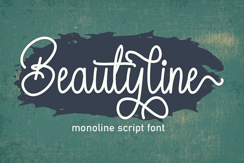 Beautyline Font Supersemar Letter 