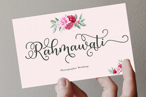 Bebilya Script Font Sulthan studio 