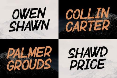 Bebrush – Hand brushed Font Font Garisman Studio 