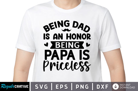 Because im the dad SVG SVG Regulrcrative 