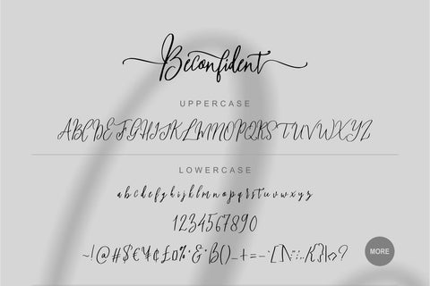Beconfident Font BonjourType 