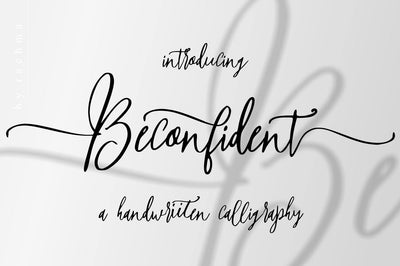 Beconfident Font BonjourType 